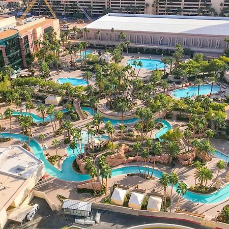 No Resort Fee Strip View Suite + Free Valet + Pool 拉斯维加斯 外观 照片
